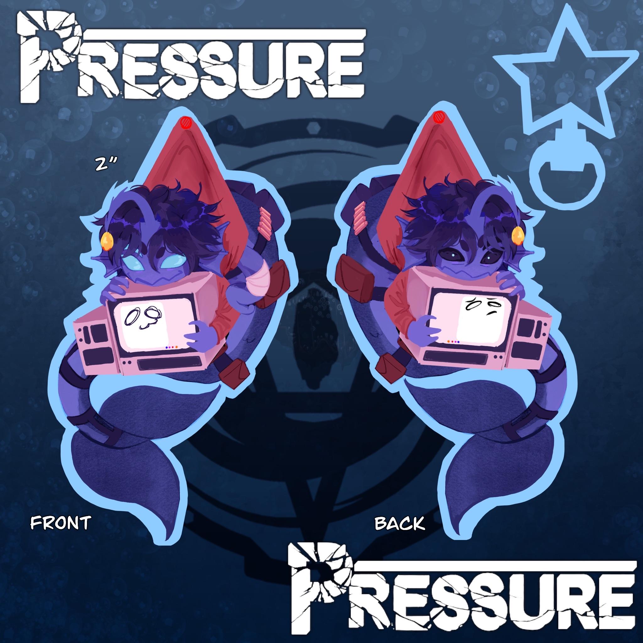 Pressure - Sebby and Painter Keychain - SOLD OUT - Etsy