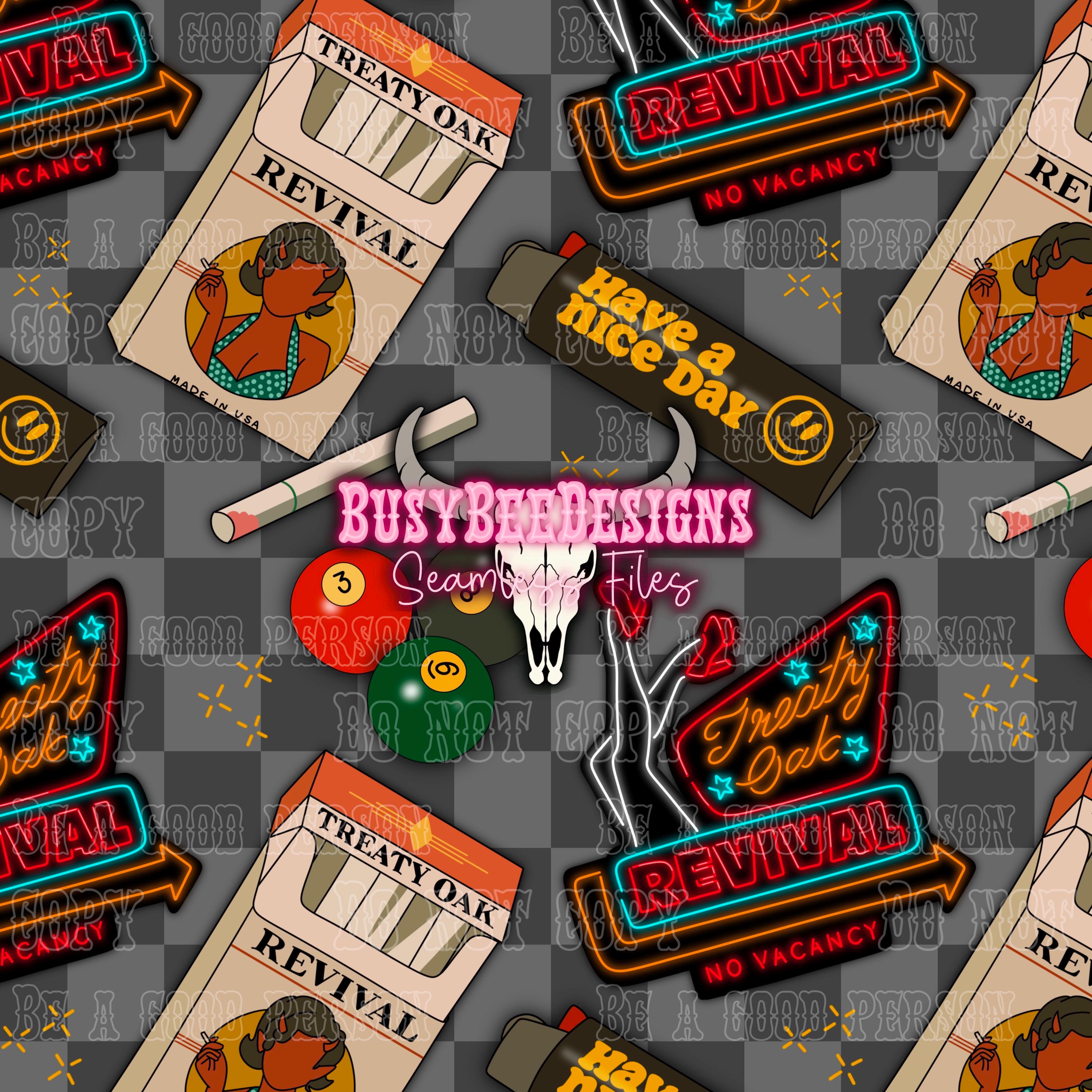 Treaty Oak Revival - Music Inspired File, Western Seamless File