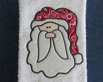 Christmas Santa Face Applique Embroidery Designs - 2 sizes - CUSTOM  REQUEST WELCOME