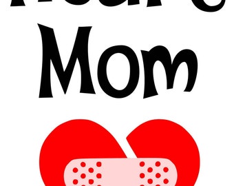 Herz-Mom-SVG PDF PNG Jpg Eps, und Dxf File-Welcome Silhouette-Cricut Compatible