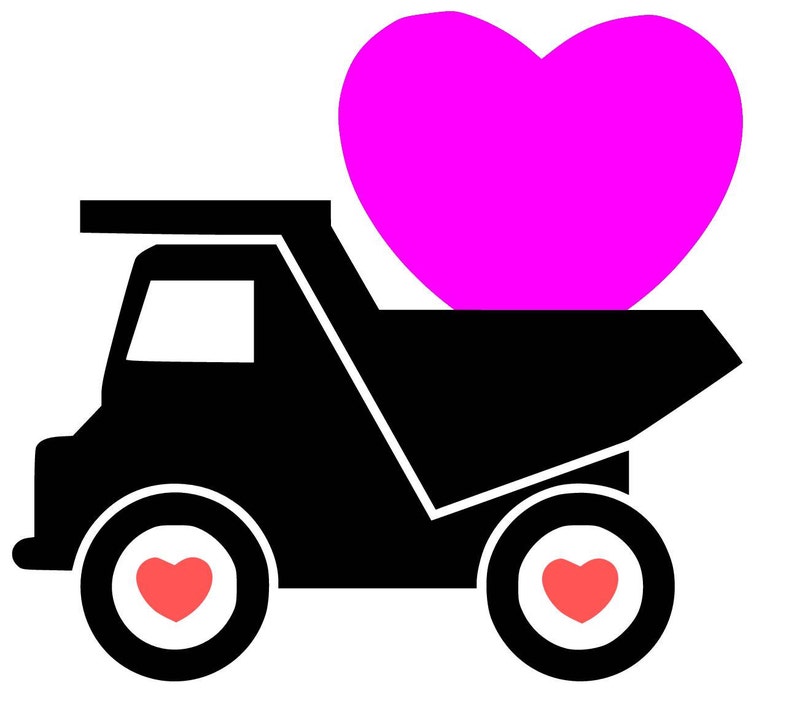 Free Free Free Svg Truck With Hearts 104 SVG PNG EPS DXF File