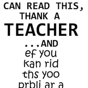 If You Can Read This Thank A Teacher-SVG PDF PNG Jpg Dxf Eps-Welcome Silhouette-Cricut Compatible