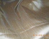 Beige Silk Look Fabric - 4 yards