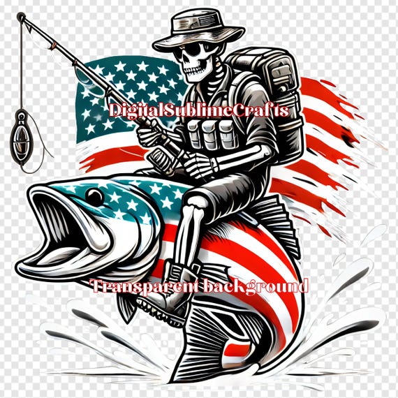 American flag fishing rod hat hotsell
