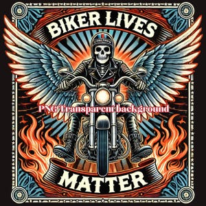Conception de sublimation de vies de motard, cavalier squelette ailé avec des flammes, Hell Rider PNG, vélo enflammé Png, cavalier tête de mort PNG, crâne de moto
