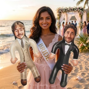 Bachelorette Blow Up Doll Party Favor, Blow Up Doll, Bachelorette Trip Decor, Blow Up Husband, Groom Blow Up Doll Inflatable, Hen Party
