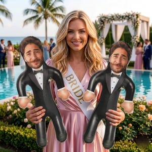 Bachelorette Blow Up Doll Party Favor, Blow Up Doll, Bachelorette Trip Decor, Blow Up Husband, Groom Blow Up Doll Inflatable, Hen Party