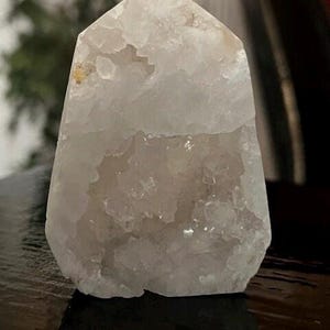 Clear Quartz Geode Tower