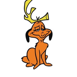 Max the Dog Christmas PNG,Grinch&#39;s Dog Clipart ,Funny Holiday Digital Download
