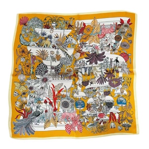 100% Mulberry Silk Scarf Classic Luxurious Silk Scarf Women Silk Bandana Neckerchief Head Scarf Elegant Timeless Silk Scarf