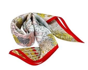 100% Mulberry Silk Scarf Classic Luxurious Silk Scarf Women Silk Bandana Neckerchief Head Scarf Elegant Timeless Silk Scarf