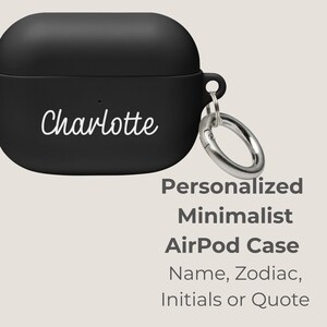 パーソナライズされたAirPodsケース - キュートでクールなAirpod Proケース - 前面と背面がカスタマイズ可能なAirpodsケース - 彼または彼女へのユニークなギフト - Airpodsケース 日付