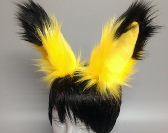 Pikachu Ears - Pikachu Costume - Anime Ears - Animal Cosplay- Pikachu Cosplay