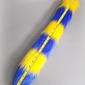 Ankha Ears and Tail Striped Cat Tail Animal Cosplay Cheshire Cat Costume image 5