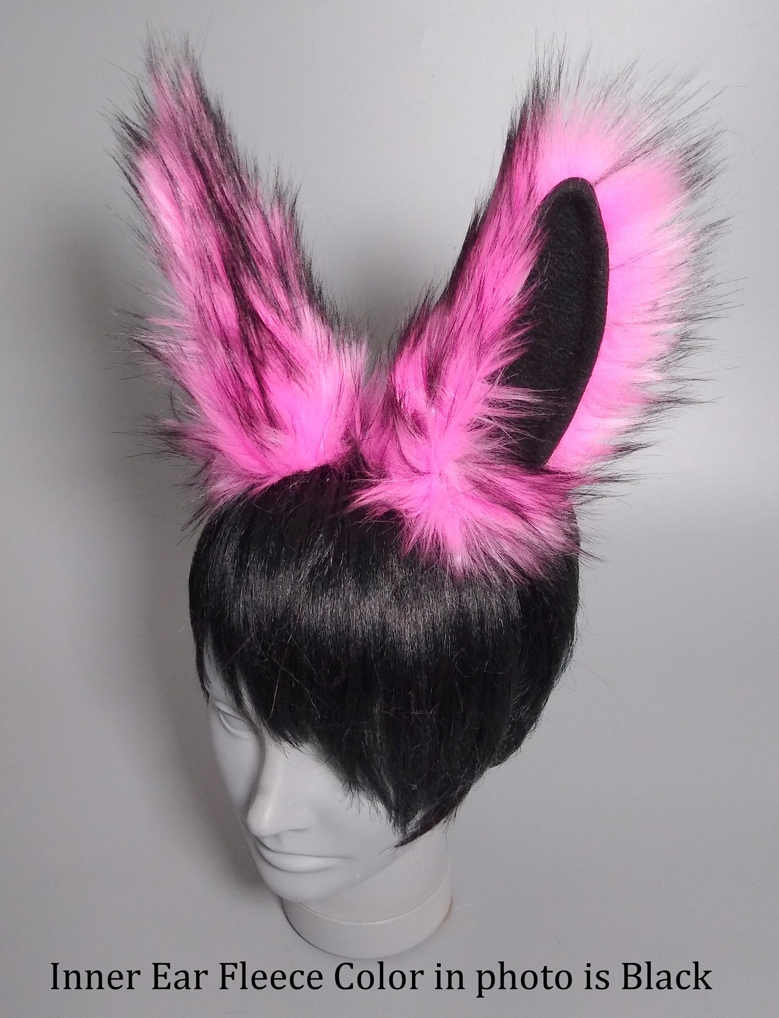 Pink Rabbit Costume Pink Bunny Costume Pink Bunny Ears | Etsy