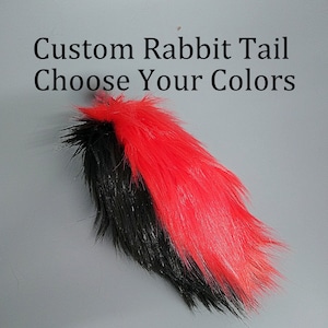 Rabbit Tail - Choose Your Color - Bunny Tail - Rabbit Costume - Bunny Costume
