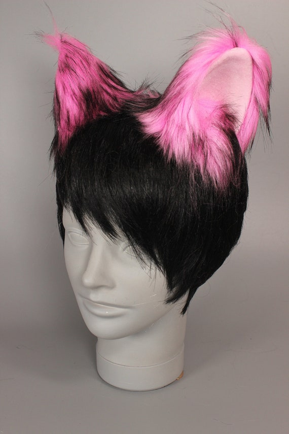 Pink Husky Costume Pink Wolf Costume Husky Ears And Tail Etsy - werewolf roblox wolf tail code