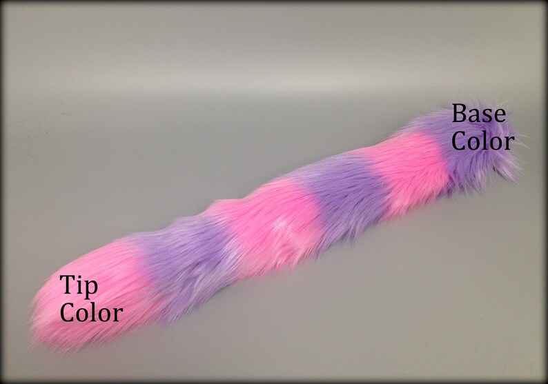 Cheshire Cat Tail Cheshire Cat Costume Faux Fur Cat Tail Etsy
