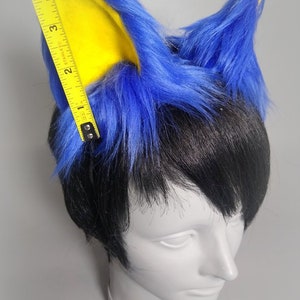 Ankha Ears and Tail Striped Cat Tail Animal Cosplay Cheshire Cat Costume image 3