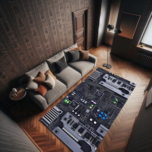 Tappeto per circuiti stampati / Tappeto per area tecnica dedicata ai chip per computer