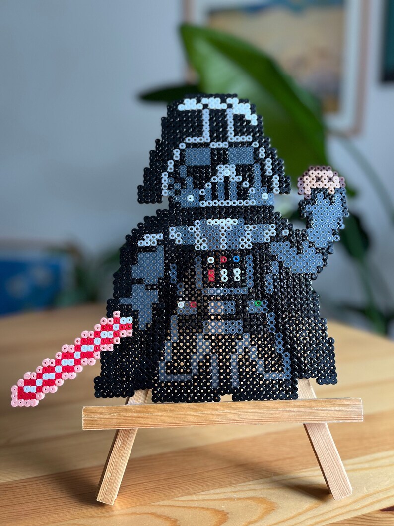 Pixel Darth Vader Figurine Darth Vader Star Wars Anakin Skywalker