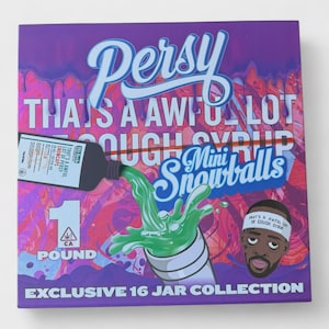 Custom Made Persy empty Glass jar Packaging
