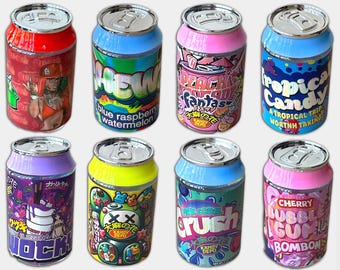 Custom made empty cans 3.5g size
