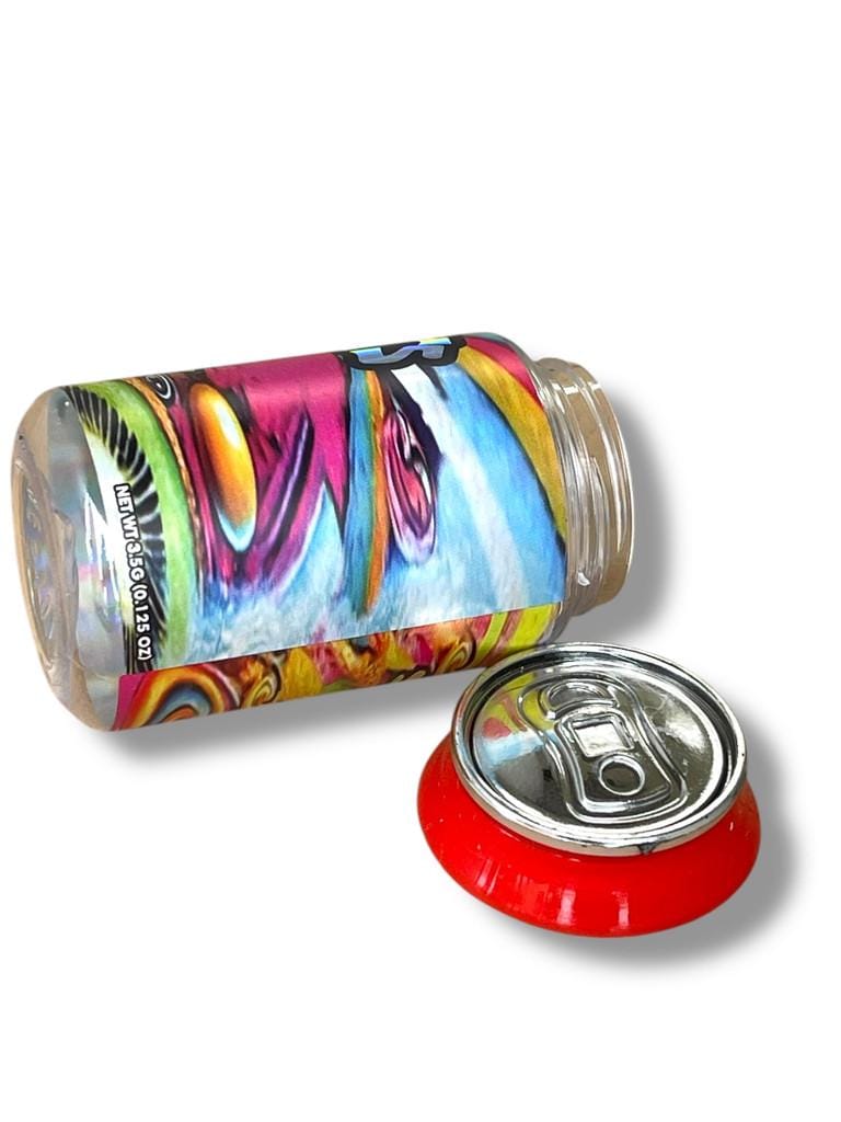 Custom made empty cans 3.5g size