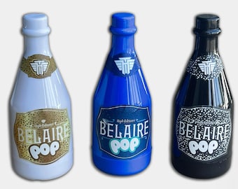 Custom made empty Bellaire pop jars 3.5g size