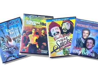Custom made empty DVD Box with Bags 3.5g size