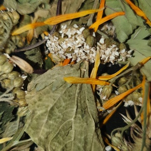 Ode to them Herbal tea - Yarrow, matricaria, bergamot mint, nettle, marigolds