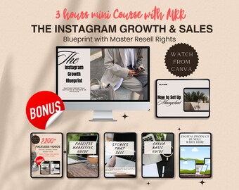 Mini Instagram Growth & Sales Course: Elevate Your Instagram Game in 3 Hours with Actionable Strategies and Master Resell Rights DFY Guide