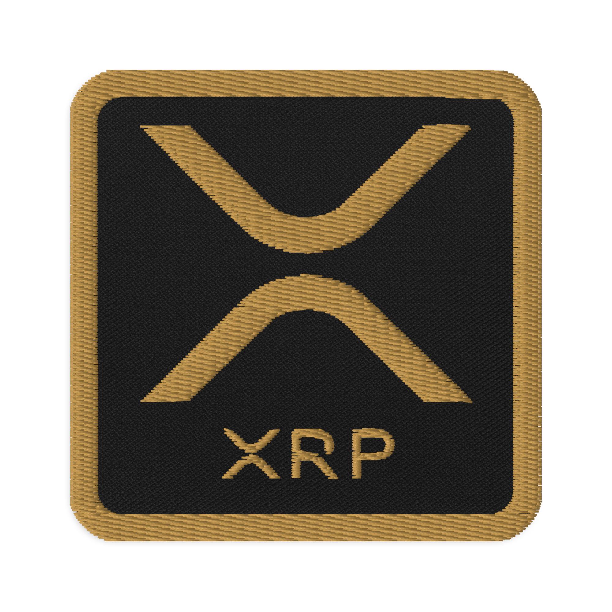 XRP リップル刺繍パッチ - 暗号通貨 縫い付け アイロン接着 パッチ バッジ DIY コスチューム 暗号通貨 デジタルコイン -  Demogorgon Patches DP - Etsy 日本