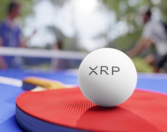 XRP Ping Pong Balls, 6 Pack | Branded Table Tennis Balls, Party Gaming Accessories