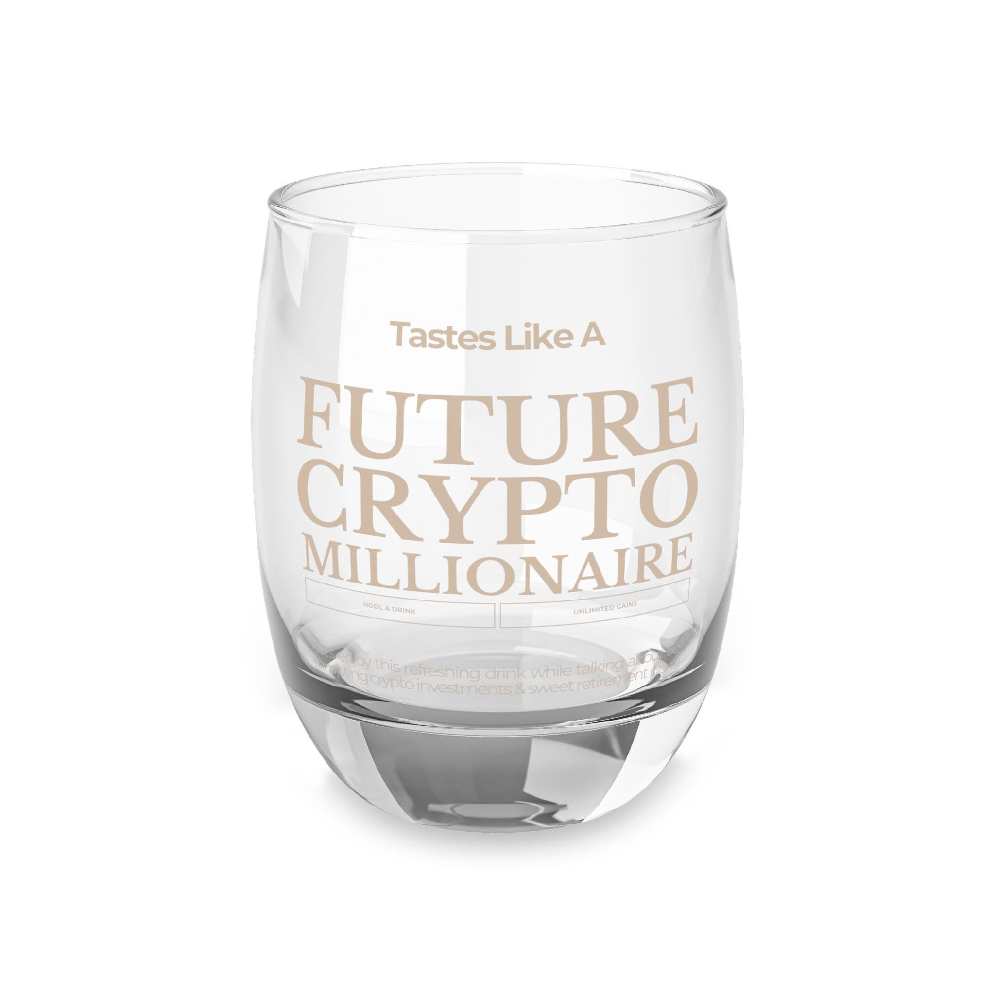 Bitcoin Whiskey Glass, 6oz - 180ml,tastes Like A Future Crypto Millionaire, crypto Whiskey Cup, Drinkware, Bitcoin Collector, Gift for Him - Etsy UK