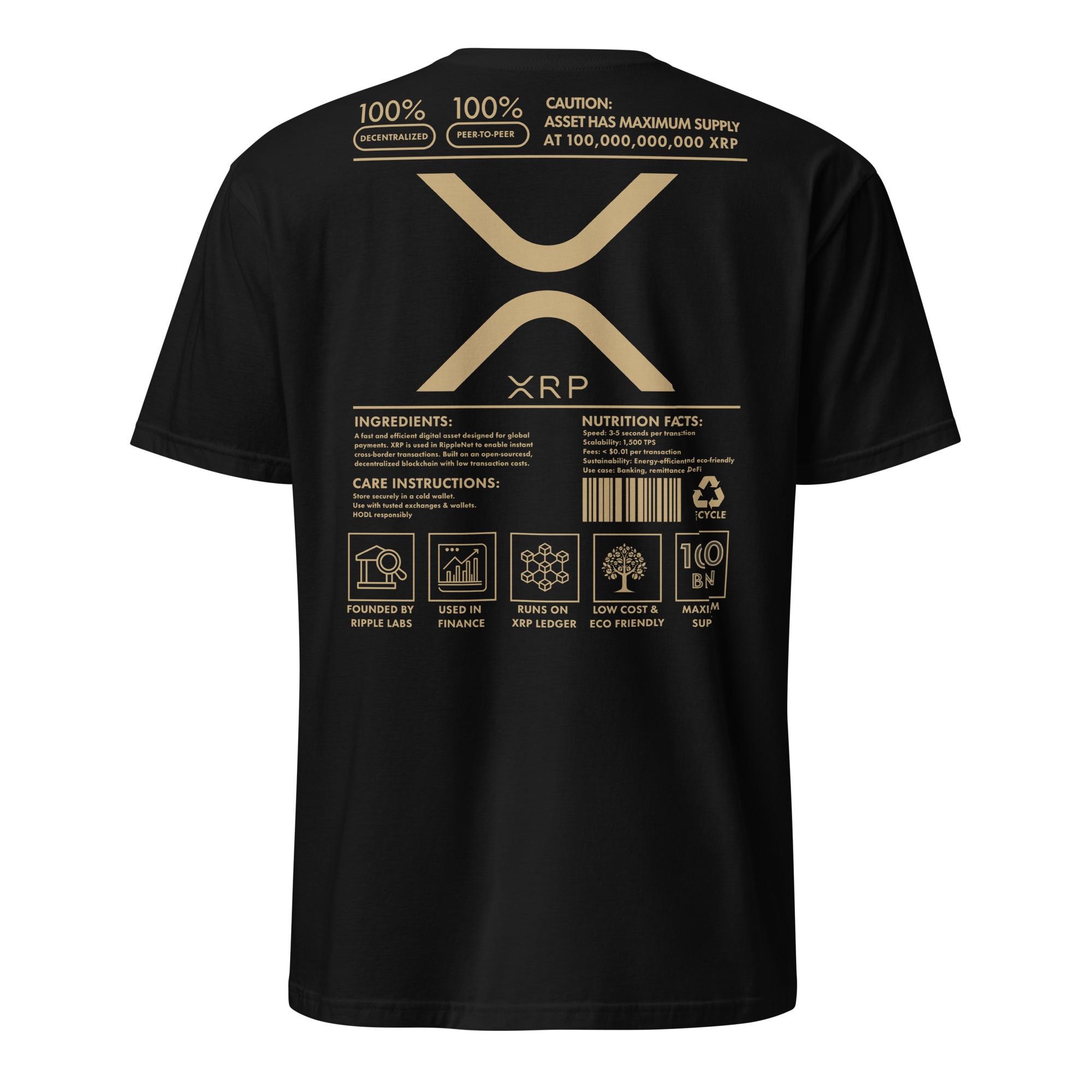 ユニークな XRP リップル ラベル T シャツ、XRP リップル シャツ、XRP ファッション、XRP 衣類、XRP T シャツ、XRP リップル  グッズ、XRP リップル シャツ、XRP リップル ギフト - Etsy 日本