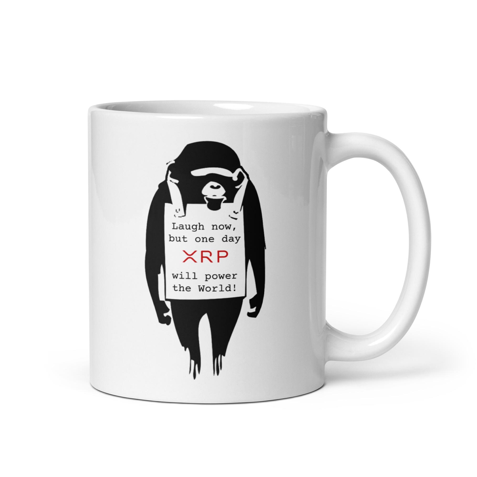 XRP Ripple Coffee Cup XRP Ripple Cryptocurrency Coffee Mug - Crypto  Millionaire Theme Ceramic Tea Cup 11oz & 15oz Xrp Ripple Mug