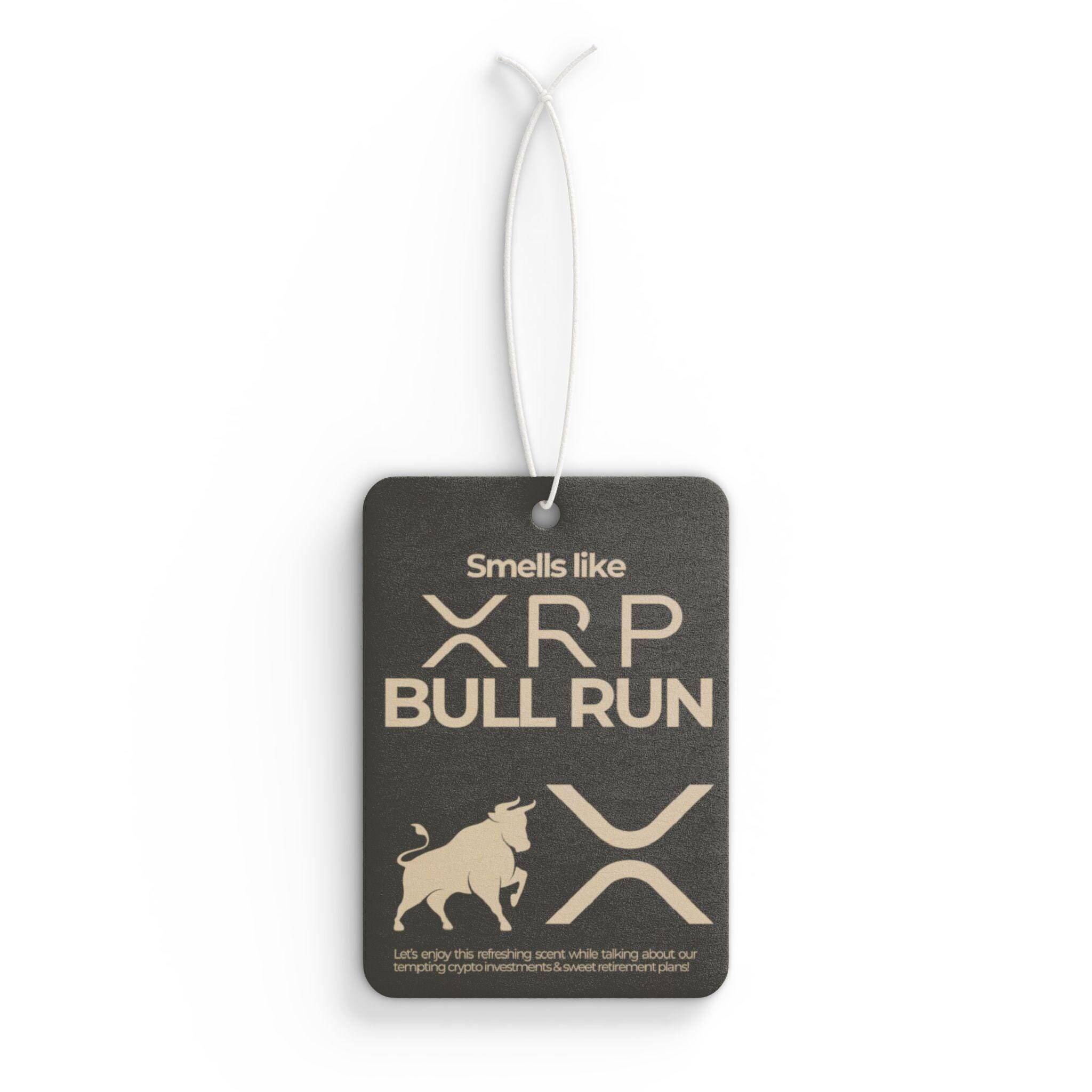 XRP リップル車用芳香剤、クリスマスプレゼントやクリスマスプレゼントに最適、暗号通貨ギフト、松のクリスマス プレゼント、新車とブラック アイスの香り  - Etsy 日本