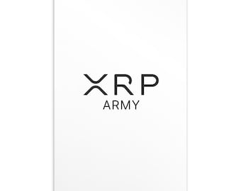 XRP Gift Card, Greeting Card for XRP Ripple Enthusiasts, XRP Ripple Merch, Xrp Army Design, Postcard