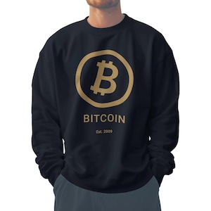 Chic Bitcoin Sweatshirt, Bitcoin Clothing, Bitcoin Apparel, Bitcoin Merch, Bitcoin Gift, BItcoin Sweater, BTC Shirt, Bitcoin Fans