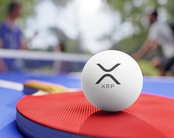 XRP Ping Pong Balls, 6 Pack | Branded Table Tennis Balls, Party Gaming Accessories