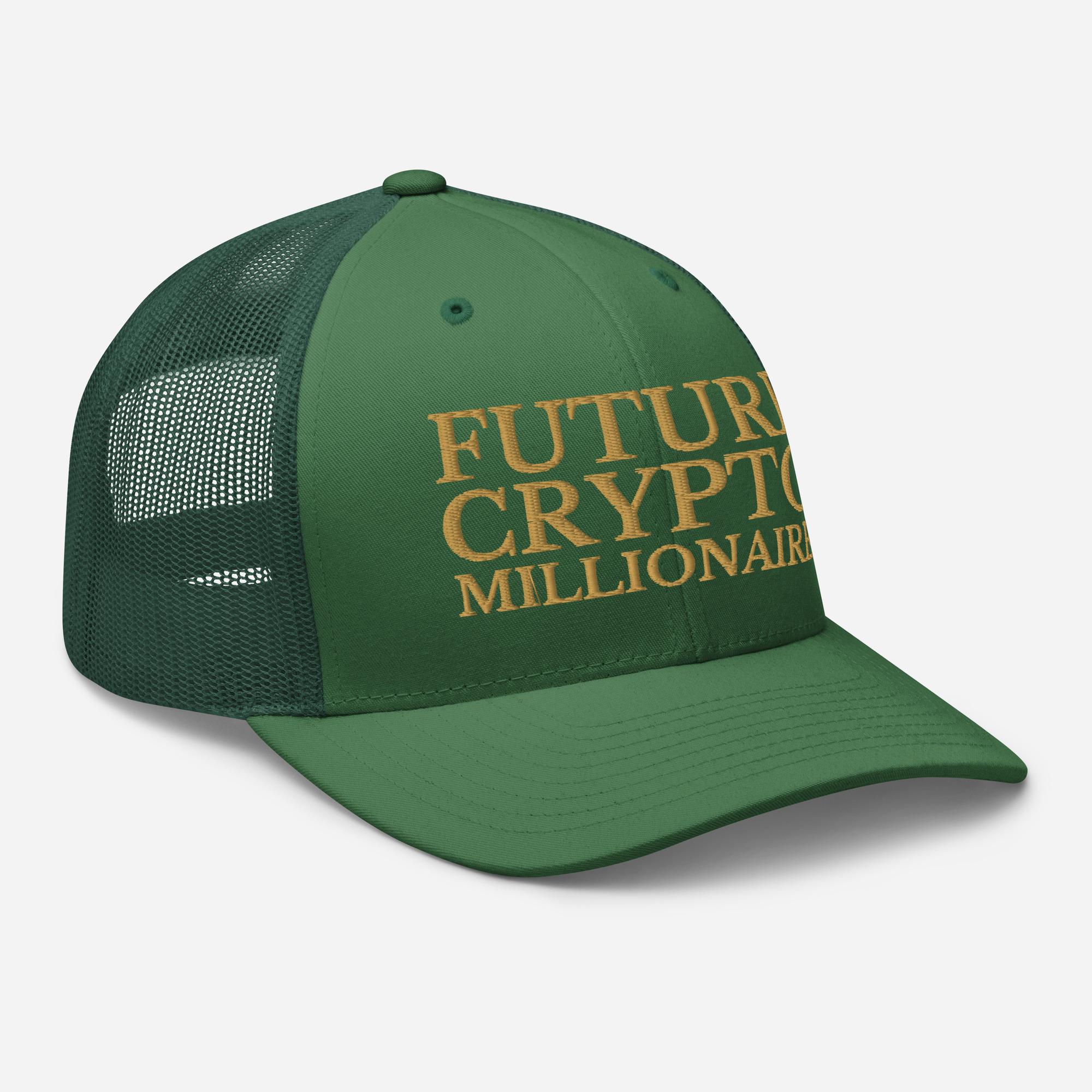 Future Crypto Millionaire GOLDEN Embroidered Trucker Hat, Embroidery for  Crypto Lovers, Unique Crypto Gift, Crypto Cap - Multiple Colors - Etsy