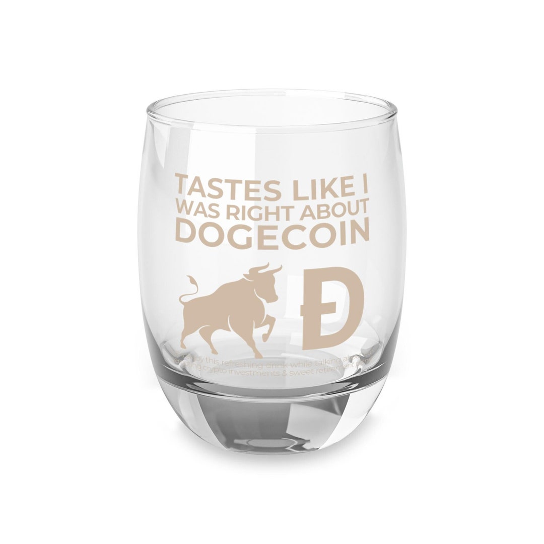 DOGE Dogecoin-whiskyglas, crypto-whiskybeker, dogecoin-drinkgerei,  cryptogeldcadeau, DOGE-liefhebberglas, crypto-whiskybeker, cadeau voor hem  - Etsy Nederland