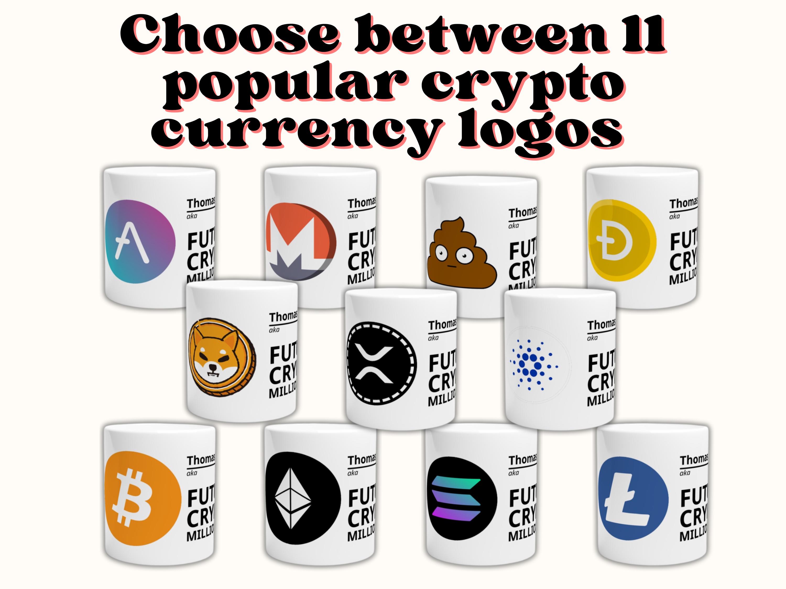PERSONALIZED FUN Bitcoin Mug, Custom Name & Crypto Logo, Perfect Gift for  Crypto Lovers, Customizable Crypto Mug,bitcoin Merch,xrp Mug Merch - Etsy