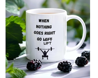 Funny Gym Mug, Fitness Mug, Workout Mug, Weightlifting Gift ,Funny Gym Gift,Fitness Lover Gift, Bodybuilding Gift,Gym Rat Gift,Gym Life Gift