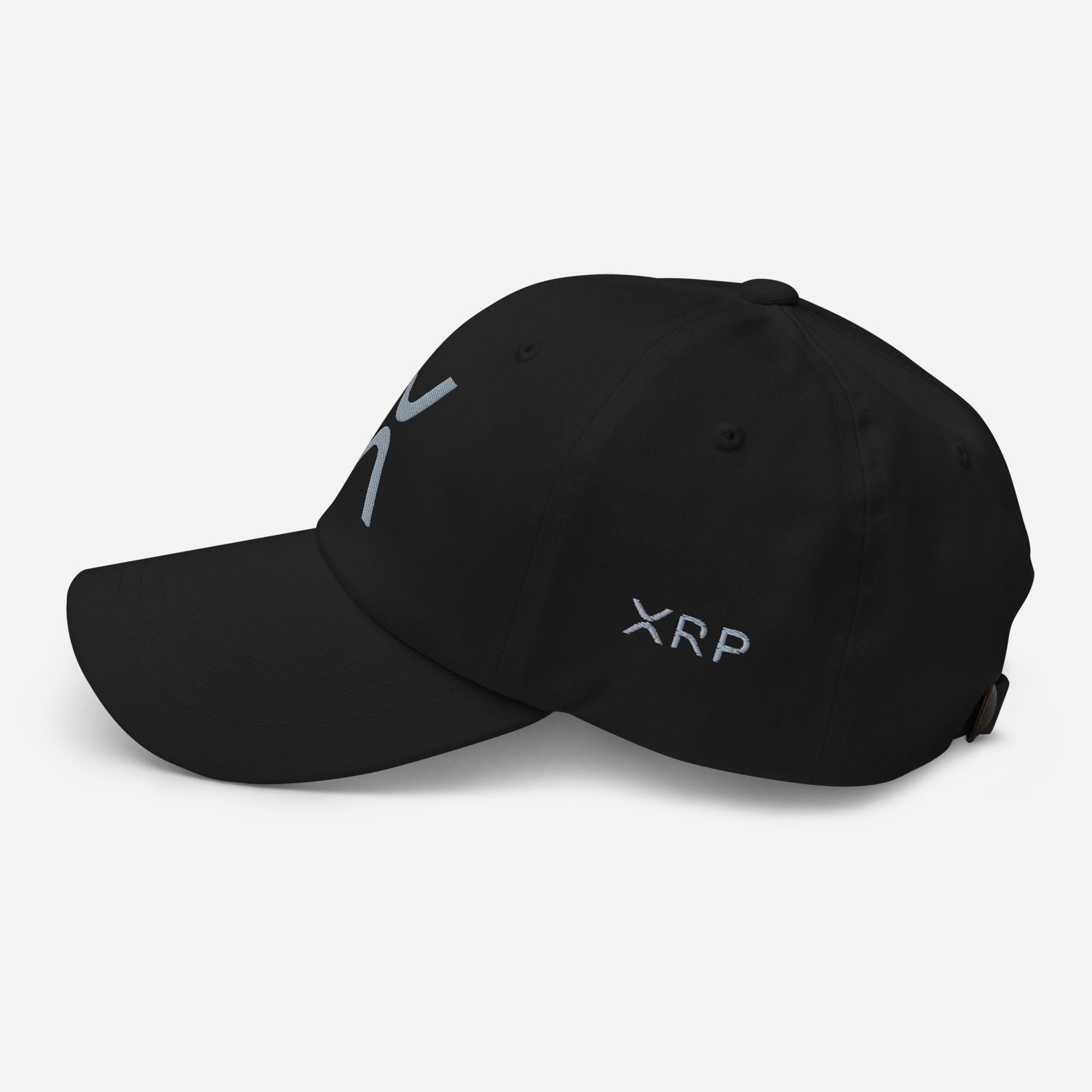 Adjustable Crypto Hat RIVEMUG XRP Logo Trucker Hat - Crypto Currency  Adjustable Cap Mid Crown Adjustable Mesh Back Hat