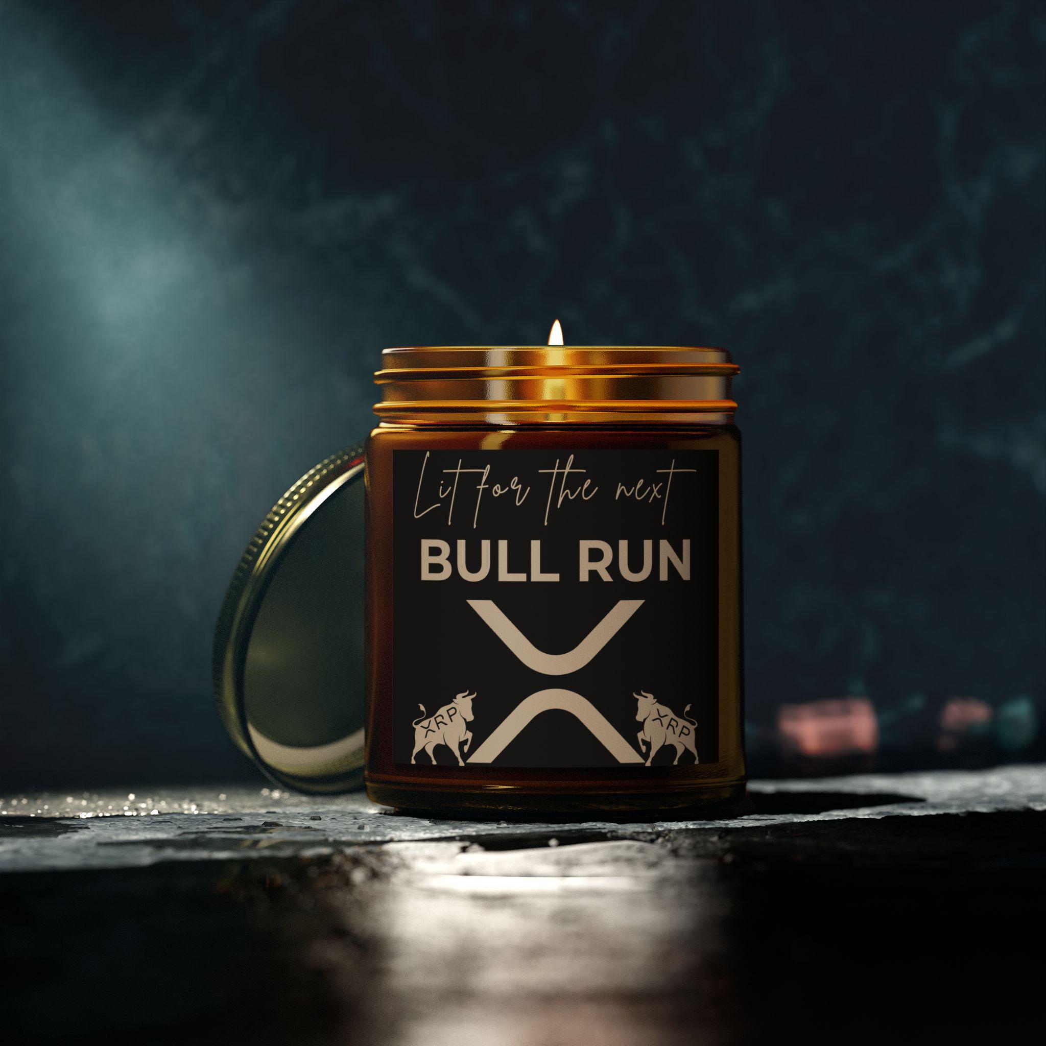 XRP Ripple Candle - Lit for the Next Bull Run - Amber & Clear Jar, 4oz, 9oz,xrp  Ripple Gift, Crypto Gift, Crypto Candle, Scented Soy Candle - Etsy Israel