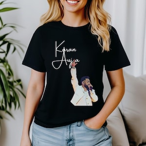 Unisex Karan Aujla T-Shirt | Punjabi Singer Merch Tee | Bhangra Streetwear | Karan Aujla Shirt