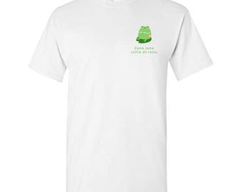 Sana Sana Colita de Rana Shirt Funny Spanish Graphic Tee Latin Quote Shirt Hispanic Heritage Gift Mexican Culture Bilingual Tee