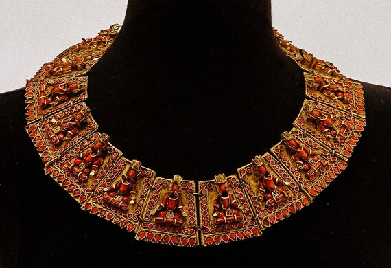 Antique Tibetan Wedding Necklace | Etsy
